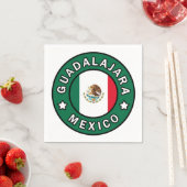 Guadalajara Mexiko Serviette (Beispiel)