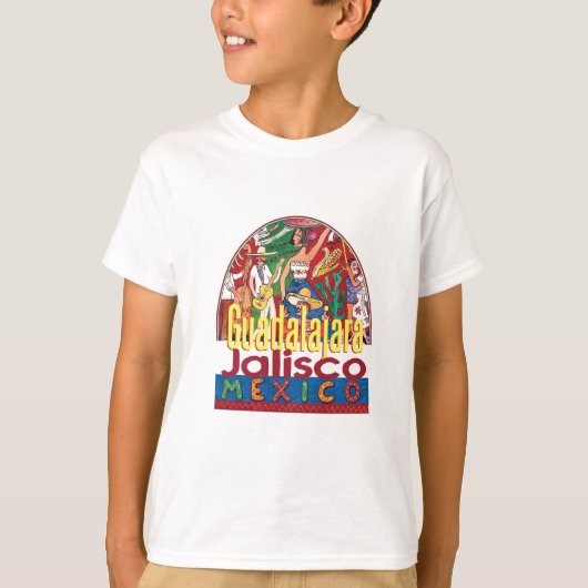 GUADALAJARA Mexiko T-Shirt (Vorderseite)