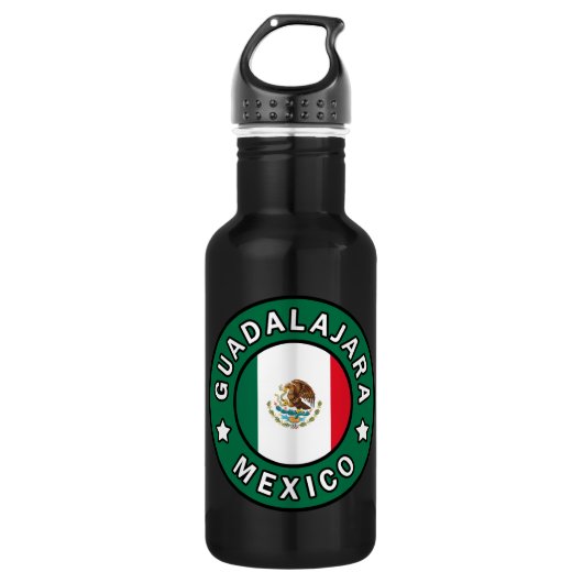 Guadalajara Mexiko Trinkflasche (Vorderseite)