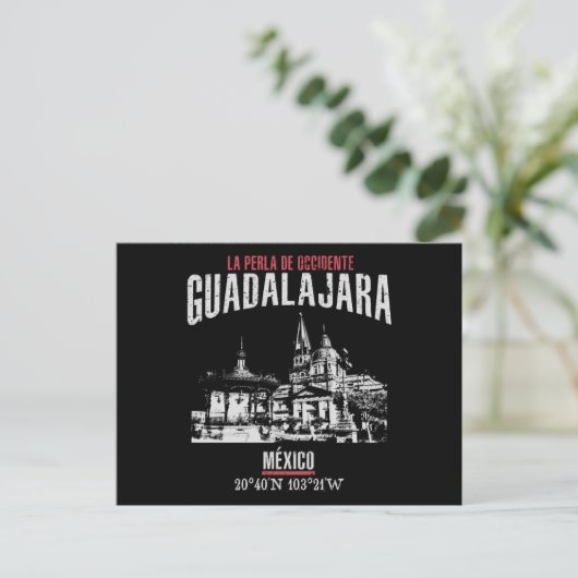 Guadalajara Postkarte (Stehend Vorderseite)
