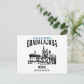 Guadalajara Postkarte (Stehend Vorderseite)