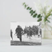 Guadalcanal Landing Postkarte (Stehend Vorderseite)