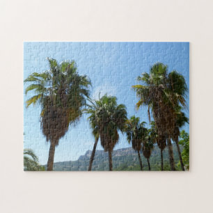 Guadalest Valley Palmen Trees Puzzle