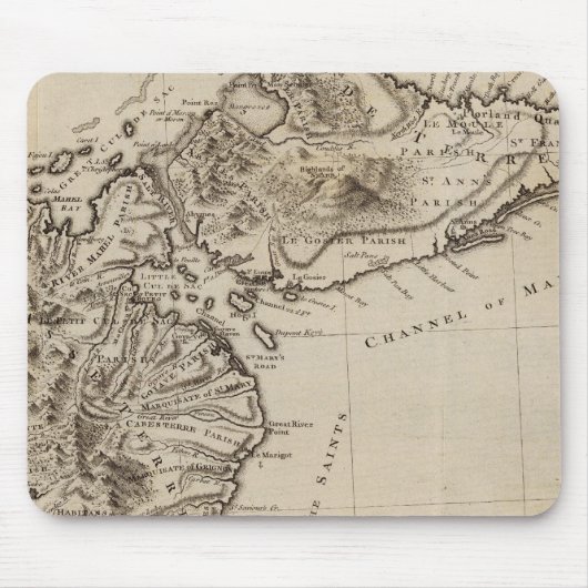 Guadaloupe 2 mousepad (Vorne)