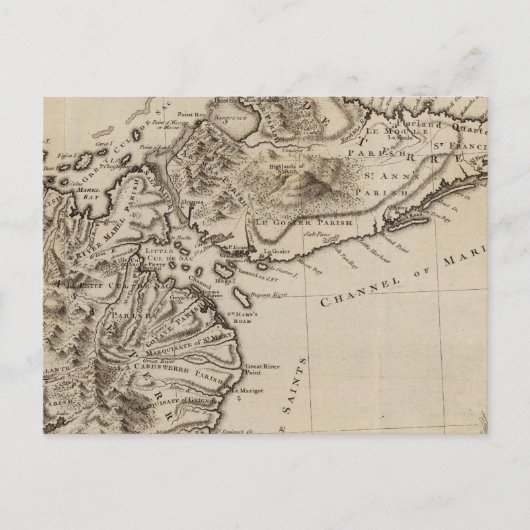 Guadaloupe 2 postkarte (Vorderseite)