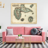 Guadaloupe 3 leinwanddruck (Insitu (Wohnzimmer))