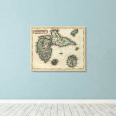 Guadaloupe 3 leinwanddruck (Insitu (Holzboden))