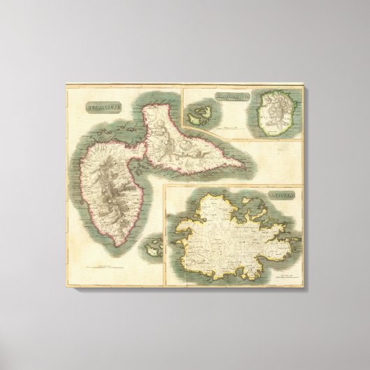 Guadaloupe Leinwanddruck (Vorderseite)