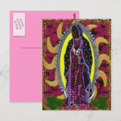 Guadalupana Postkarte (Vorne/Hinten)