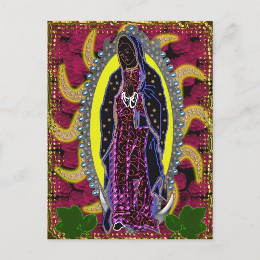 Guadalupana Postkarte (Vorderseite)