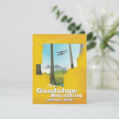 Guadalupe Berge Nationalpark, Texas Karte. (Stehend Vorderseite)