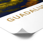 Guadalupe Berge Texas Reisen Print Poster (Ecke)