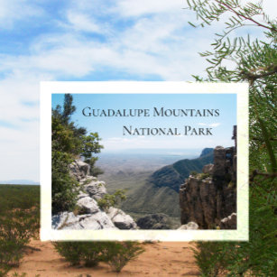 Guadalupe-Berge Vista Postkarte