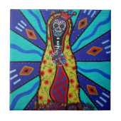 Guadalupe Dia de Los Muertos Tiles durch prisarts Fliese (Vorderseite)