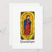 Guadalupe Feiertagskarte (Vorne/Hinten)