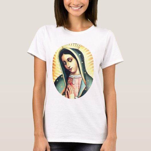 Guadalupe-Gebet T-Shirt (Vorderseite)