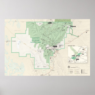 Guadalupe-Gebirgsnationalpark Poster