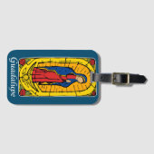 Guadalupe Gepäckanhänger (Vorderseite (Horizontal))