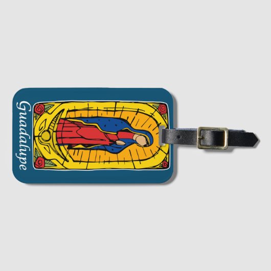 Guadalupe Gepäckanhänger (Vorderseite (Horizontal))