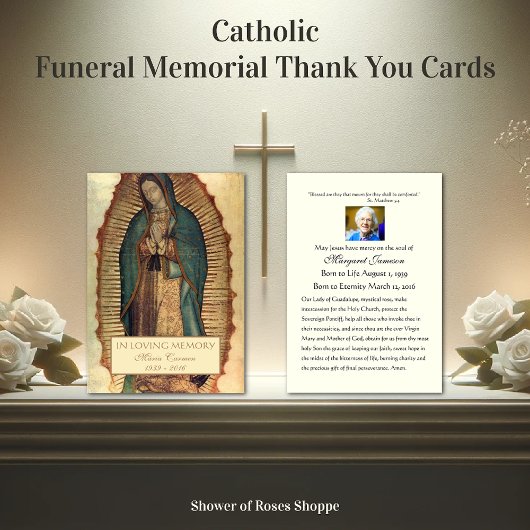 Guadalupe Jungfrau Mary Beerdigung Gebet Heilige K