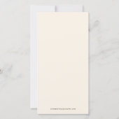 Guadalupe Jungfrau Mary Funeral Beileid Spanisch Dankeskarte (Rückseite)