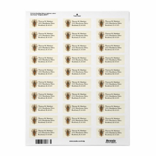 Guadalupe Jungfrau Mary Katholische Spanische Reli (Vorne)