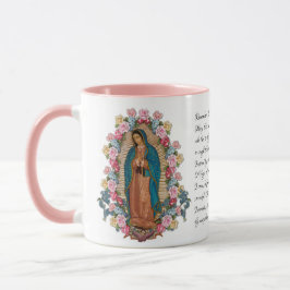Guadalupe Jungfrau Mary Memorare Gebet Tasse