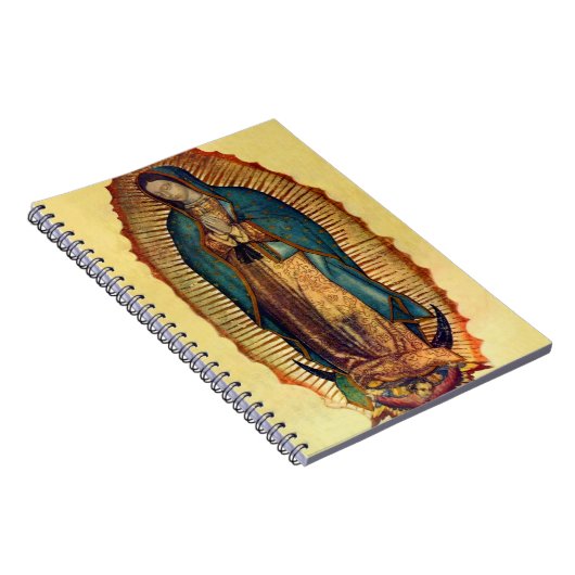 Guadalupe Jungfrau Mary Notebook Notizblock (Rechte Seite)