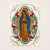 Guadalupe Jungfrau Mary Spanisches Gebet Heilige K (Vorderseite)
