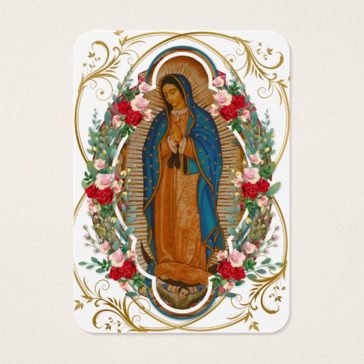 Guadalupe Jungfrau Mary Spanisches Gebet Heilige K (Vorderseite)