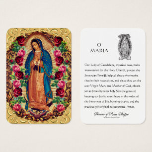 Guadalupe Jungfrau Mary Spanisches Gebet Heilige K