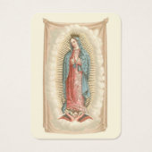 Guadalupe Katholische Spanische Beerdigung Heilige (Vorderseite)