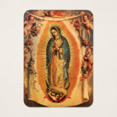 Guadalupe Katholische Spanische Beerdigung Heilige (Vorderseite)