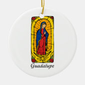 Guadalupe Keramik Ornament (Vorne)
