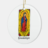 Guadalupe Keramik Ornament (Links)