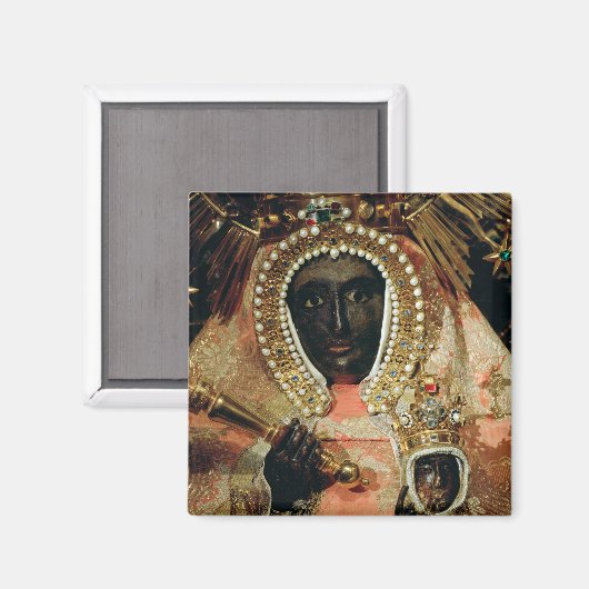 Guadalupe Madonna Magnet (Vorderseite/Rückseite)