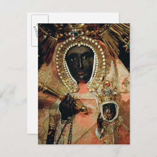 Guadalupe Madonna Postkarte (Vorne/Hinten)