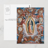 “Guadalupe-Madonna” Postkarte (Vorne/Hinten)
