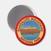Guadalupe Mountains National Park, Texas Magnet (Vorderseite/Rückseite)