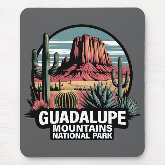 Guadalupe Mountains National Park Texas Mousepad (Vorne)
