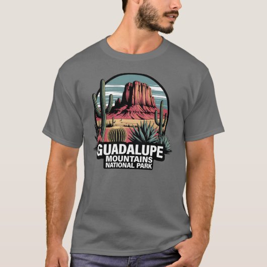 Guadalupe Mountains National Park Texas T-Shirt (Vorderseite)