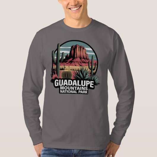 Guadalupe Mountains National Park Texas T-Shirt (Vorderseite)