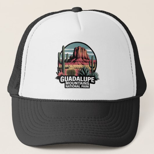 Guadalupe Mountains National Park Texas Truckerkappe (Vorderseite)