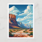 Guadalupe Mountains National Park Texas USA Postkarte (Vorderseite)