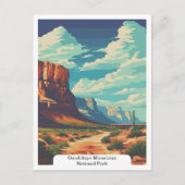 Guadalupe Mountains National Park, Texas USA Postkarte (Vorderseite)
