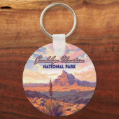 Guadalupe Mountains Nationalpark El Capitan Texas Schlüsselanhänger (Vorderseite)