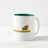 Guadalupe Mountains Nationalpark Pine Trees Zweifarbige Tasse (VorderseiteRechts)