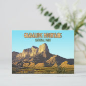 Guadalupe Mountains Nationalpark Texas (Stehend Vorderseite)