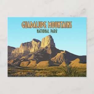 Guadalupe Mountains Nationalpark Texas Postkarte