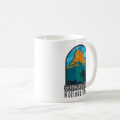 Guadalupe Mountains Nationalpark Texas Vintag Kaffeetasse (VorderseiteRechts)